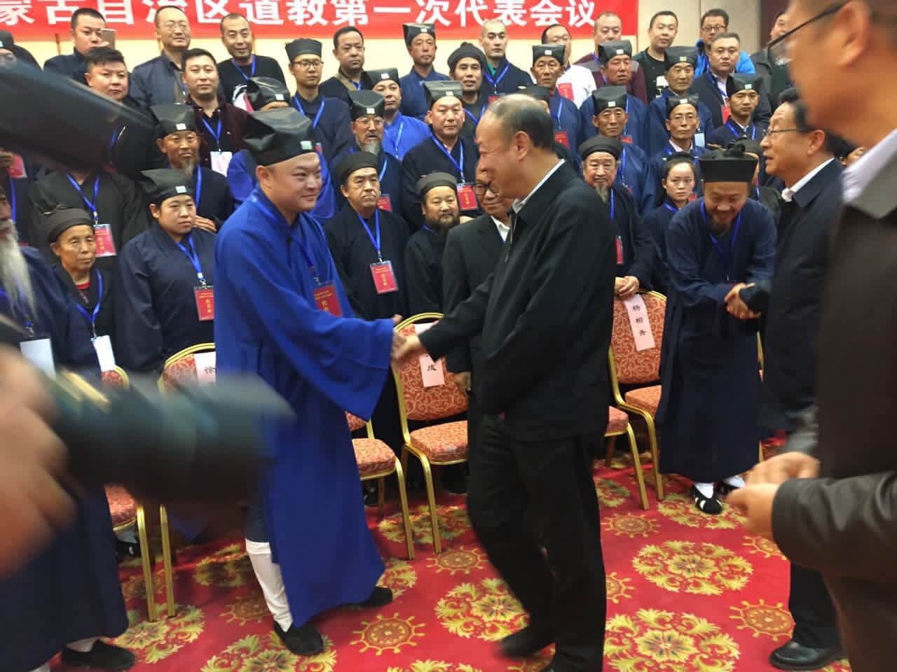 我庙住持徐麦涵道长当选内蒙古道教协会副会长兼副秘书长